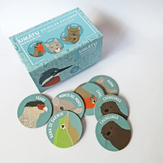 MEMORICE ANIMALES CHILENOS