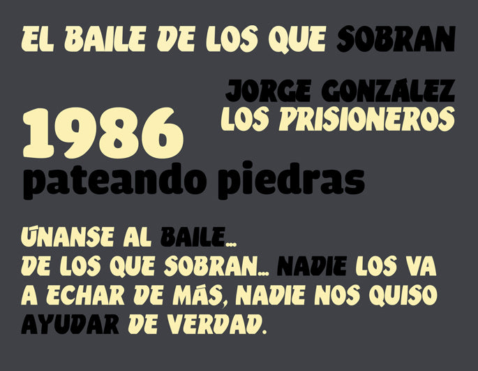 MANIVELA EL BAILE DE LOS QUE SOBRAN - LOS PRISIONEROS