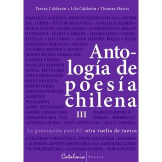 ANTOLOGIA DE POESIA CHILENA III LA GENERACION POST 87 OTRA VUELTA DE TUERCA