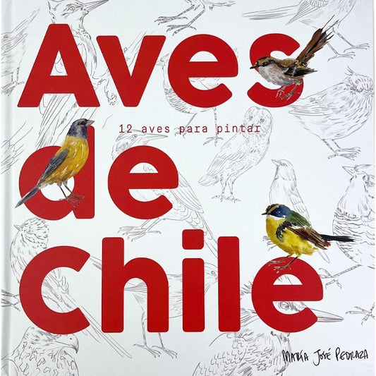 AVES DE CHILE. 12 AVES PARA PINTAR