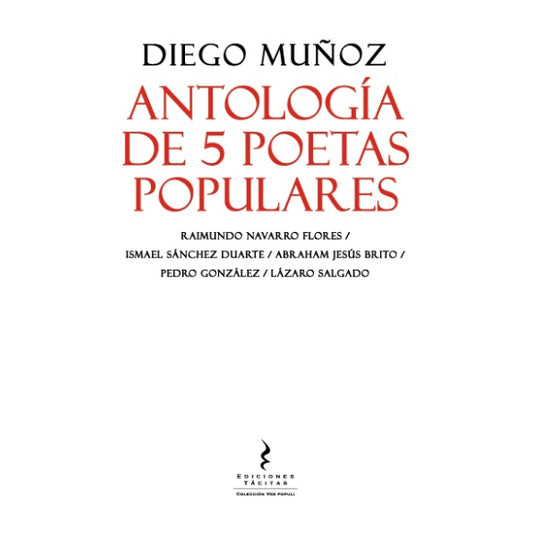 ANTOLOGIA DE 5 POETAS POPULARES