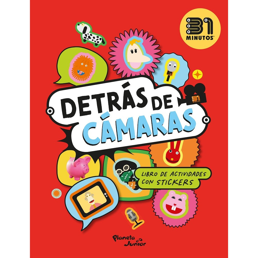 DETRAS DE CAMARAS (STICKERS)