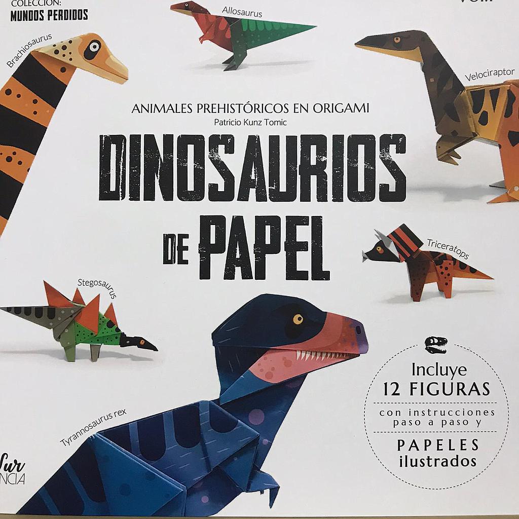 DINOSAURIOS DE PAPEL