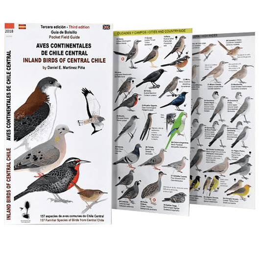 AVES MARINAS Y PLAYERAS DE CHILE (DESPLEGABLE)