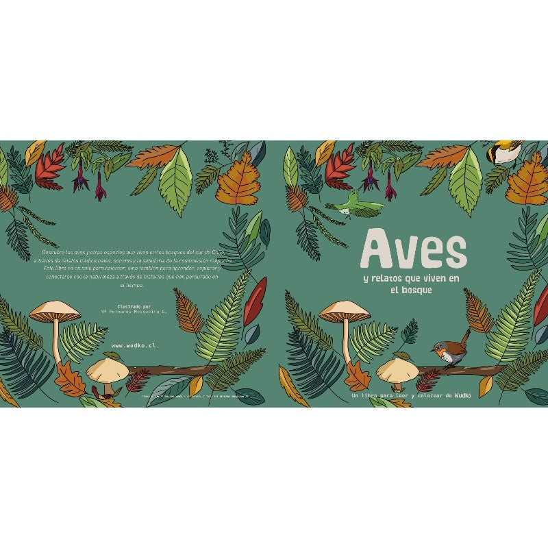 AVES Y RELATOS QUE VIVEN EN EL BOSQUE