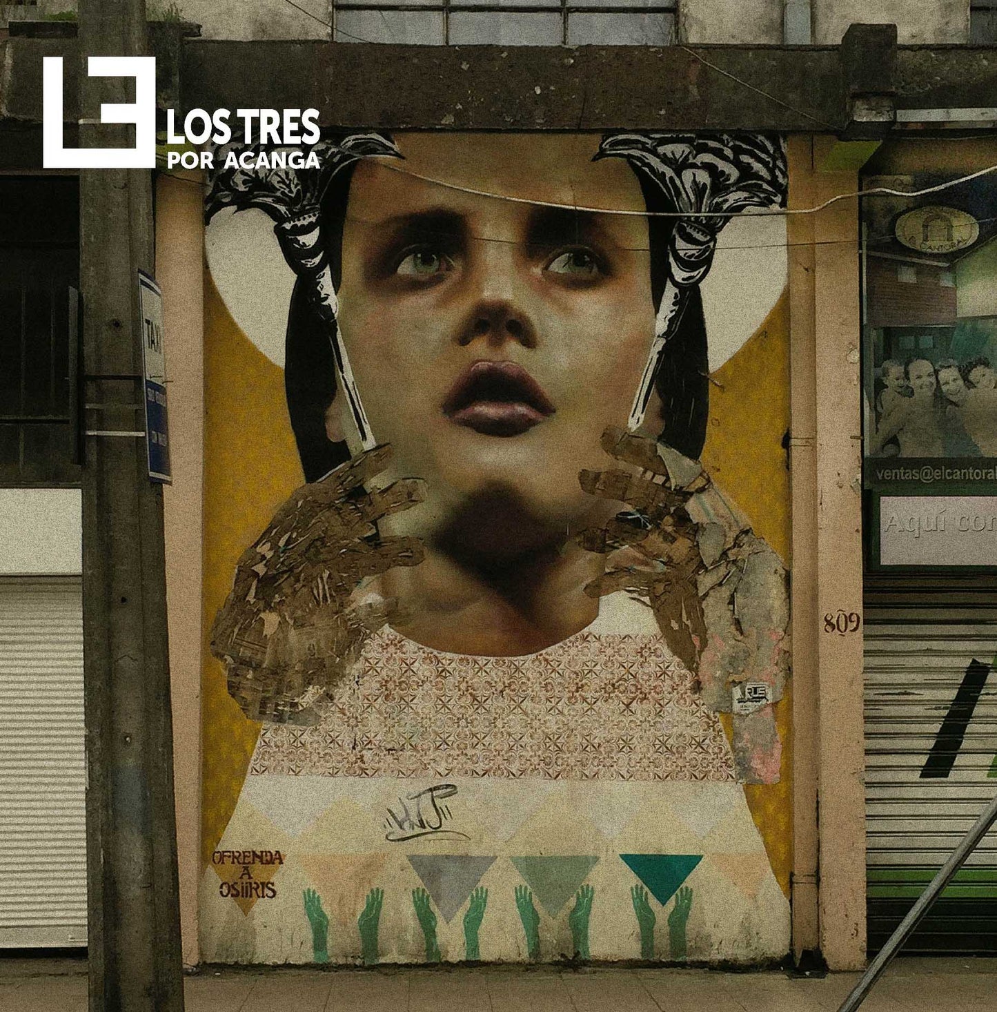 LOS TRES  - POR ACANGA | VINILO