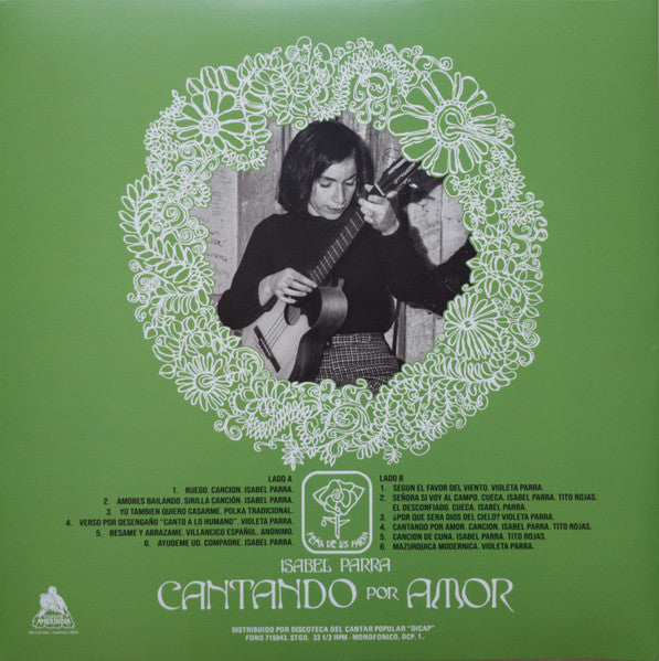 ISABEL PARRA - CANTANDO POR AMOR | VINILO