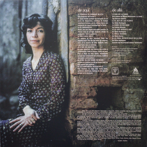 ISABEL PARRA - DE AQUI Y DE ALLA | VINILO