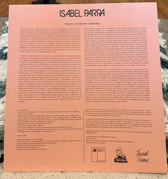 ISABEL PARRA - ICAIC | VINILO