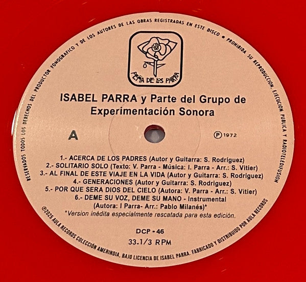 ISABEL PARRA - ICAIC | VINILO