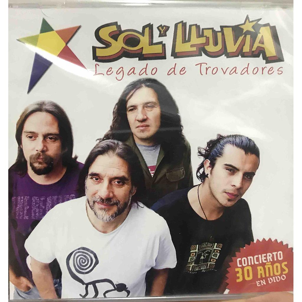 LEGADO DE TROVADORES SOL Y LLUVIA (CD)