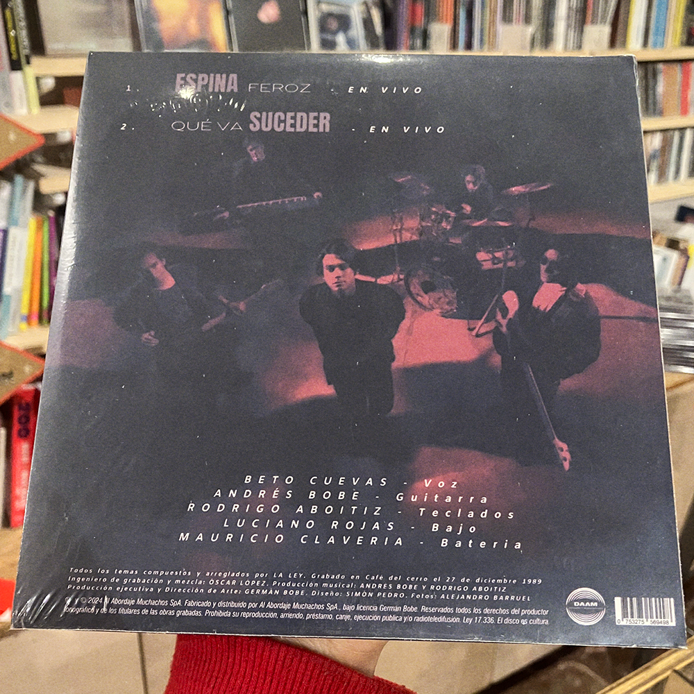 LA LEY - LA LEY EN VIVO. CAFE DEL CERRO | VINILO 7"