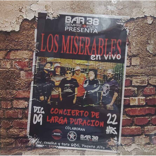 LOS MISERABLES - EN VIVO BAR 38 | VINILO