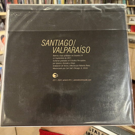 CONTRA TODOS MIS MIEDOS - SANTIAGO / VALPARAISO 7" (EP) | VINILO