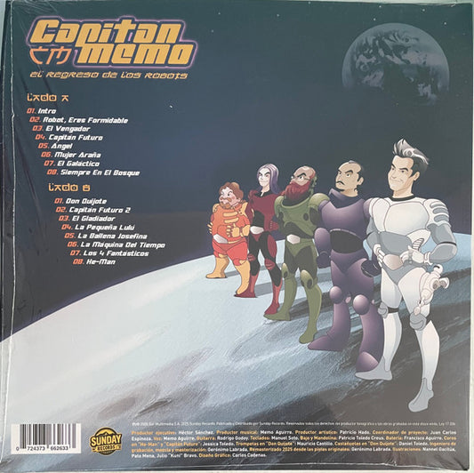 CAPITÁN NEMO - EL REGRESO DE LOS ROBOTS | VINILO