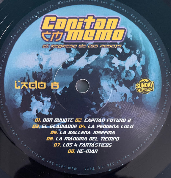 CAPITÁN NEMO - EL REGRESO DE LOS ROBOTS | VINILO