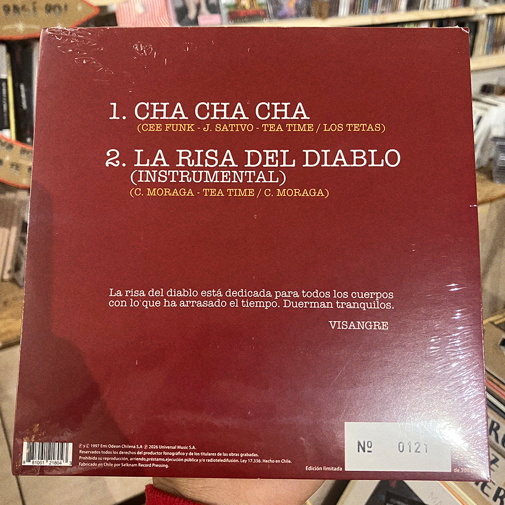 LOS TETAS - CHA CHA CHA (7") | VINILO