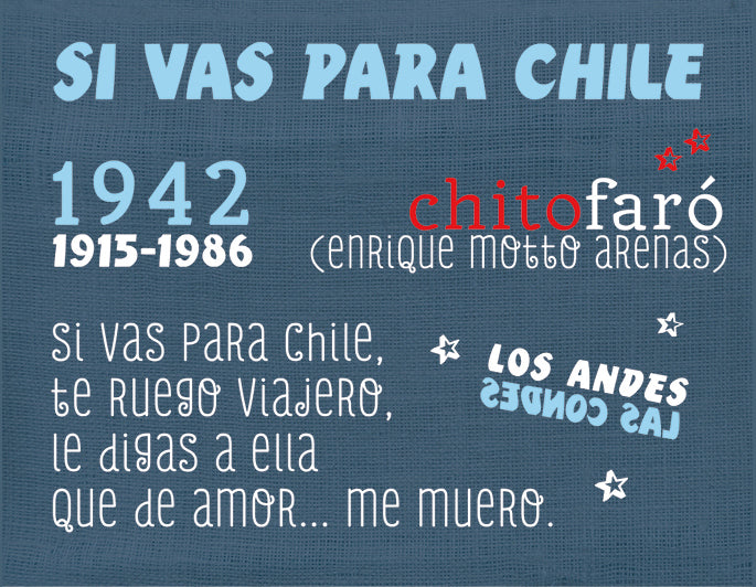 MANIVELA SI VAS PARA CHILE - ENRIQUE MOTTO ARENAS
