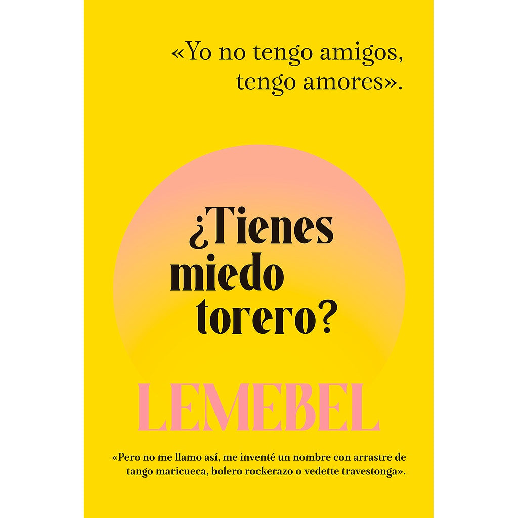PEDRO LEMEBEL - POSTAL LEMEBEL AMARILLA YO NO TENGO AMIGOS | DISEÑO