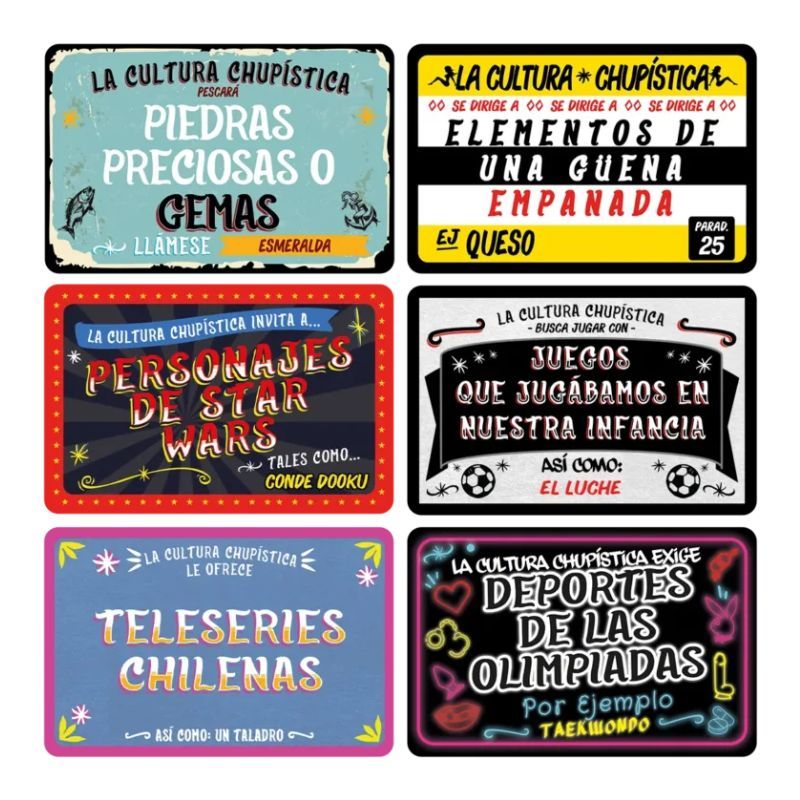 LA CULTURA CHUPISTICA | JUEGO DE MESA