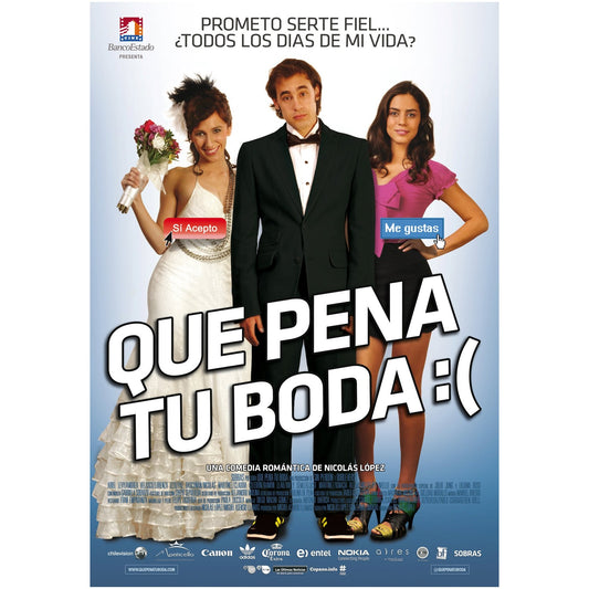 QUE PENA TU BODA (2011) - Nicolás López | PELICULA